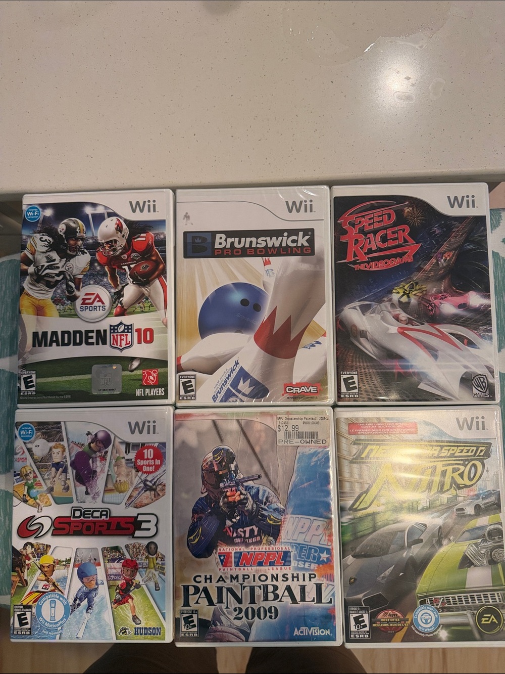 Nintendo Wii Sports Game Collection